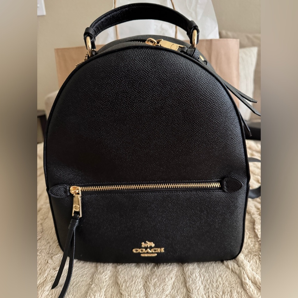 Coach Black Backpack